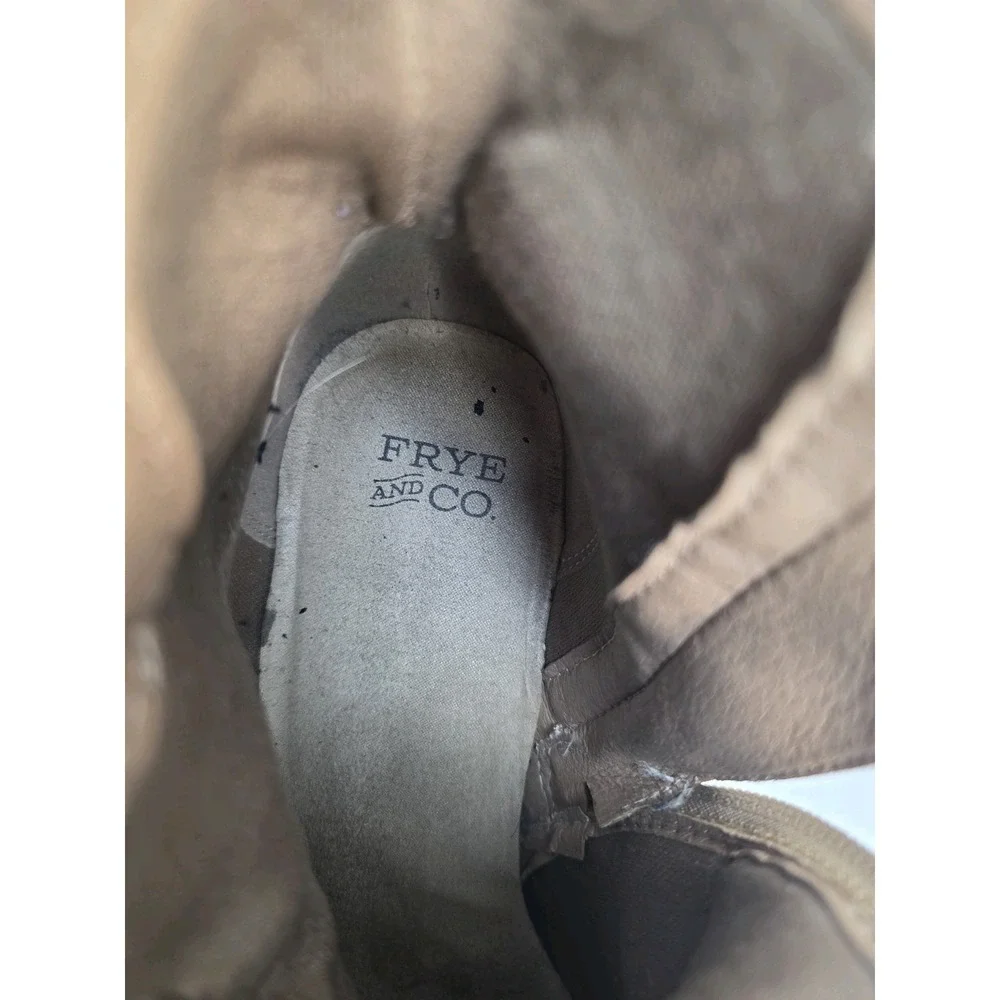 Frye & Co Estrelia Women's Boots Size‎ 6.5 M Tan Leather